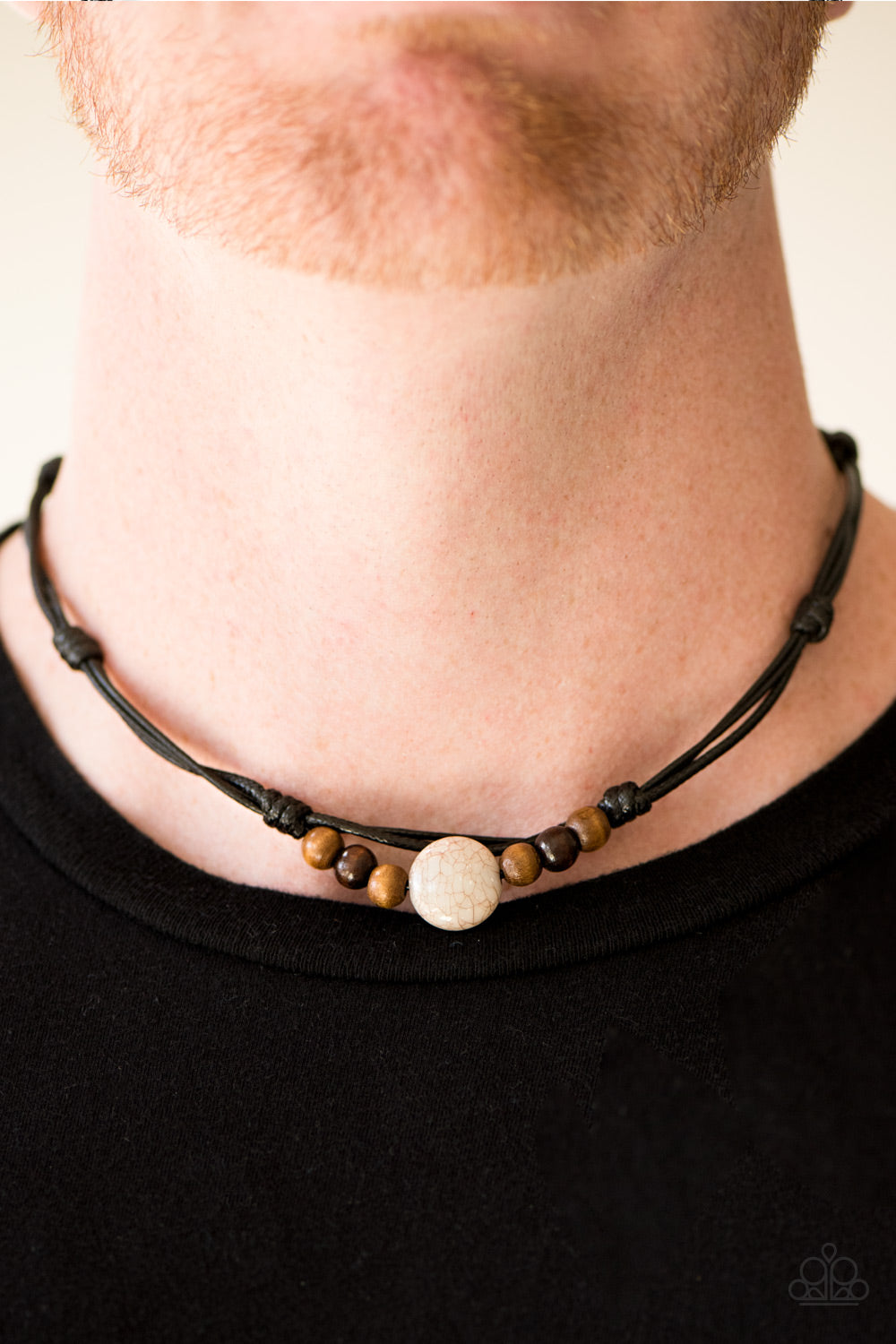 Paparazzi ♥ Hidden Canyon - Black ♥  Necklace