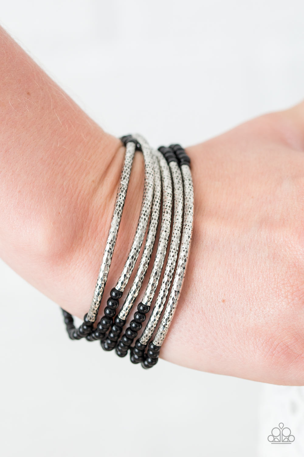 Paparazzi ♥ Yours, SHINE and Ours - Black ♥  Bracelet