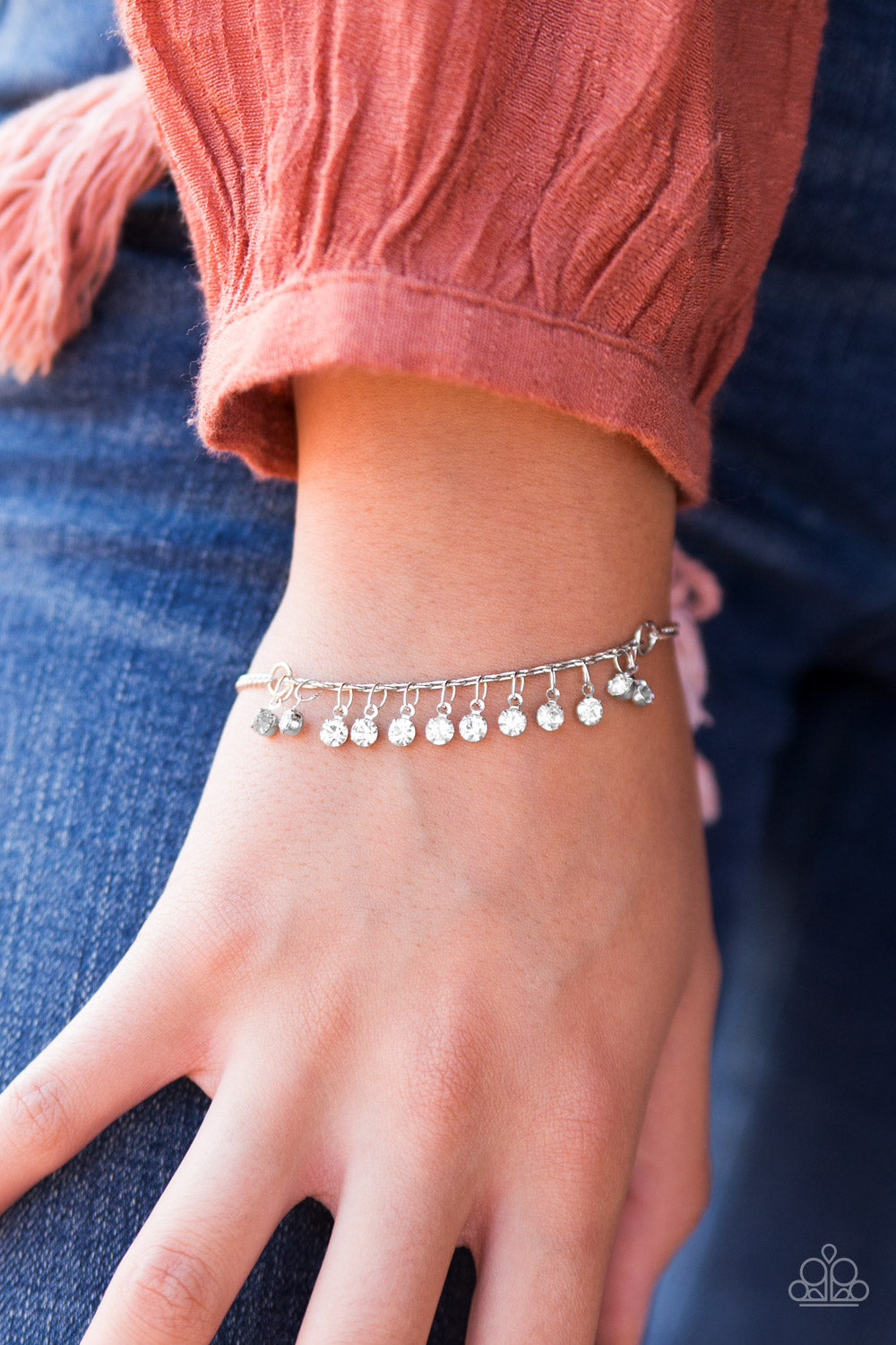 Paparazzi ♥ Starlight Sonata - White ♥  Bracelet