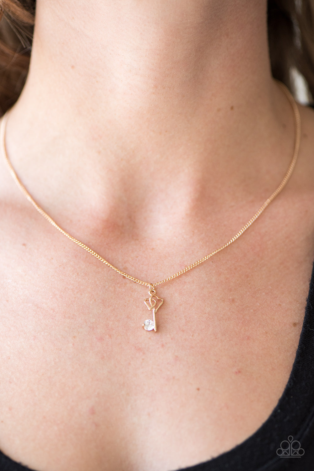 Paparazzi ♥ Anything Is Possible - Gold ♥  Necklace