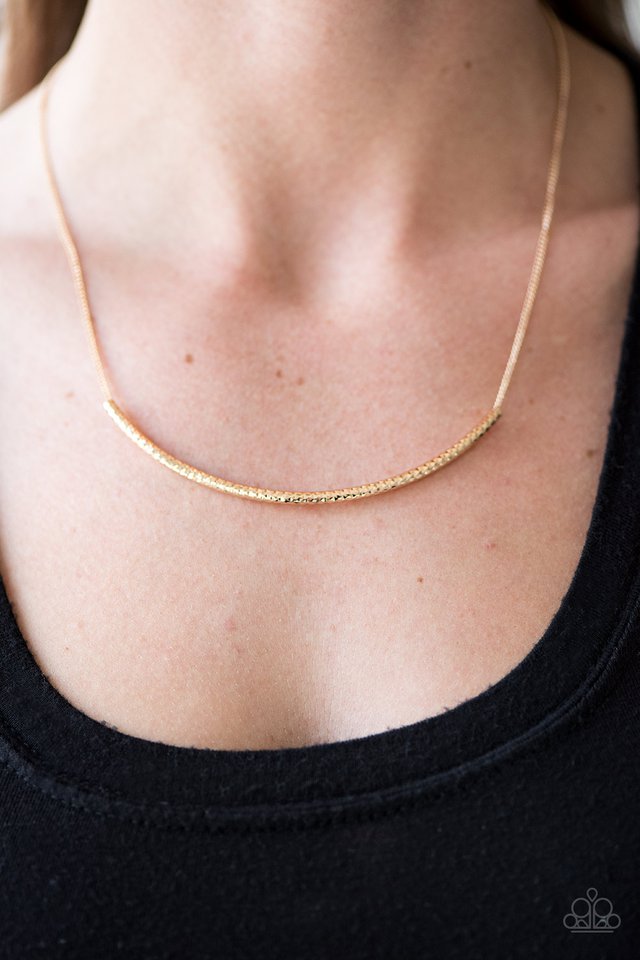 Paparazzi ♥ Slaying the Shimmer - Gold ♥ Necklace