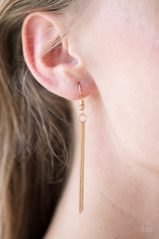 Paparazzi ♥ Slaying the Shimmer - Gold ♥ Necklace