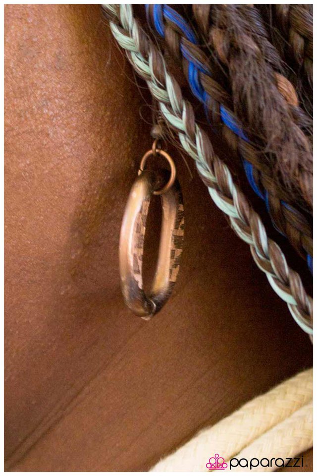 Paparazzi ♥ Last But KNOT Least - Copper ♥ Necklace