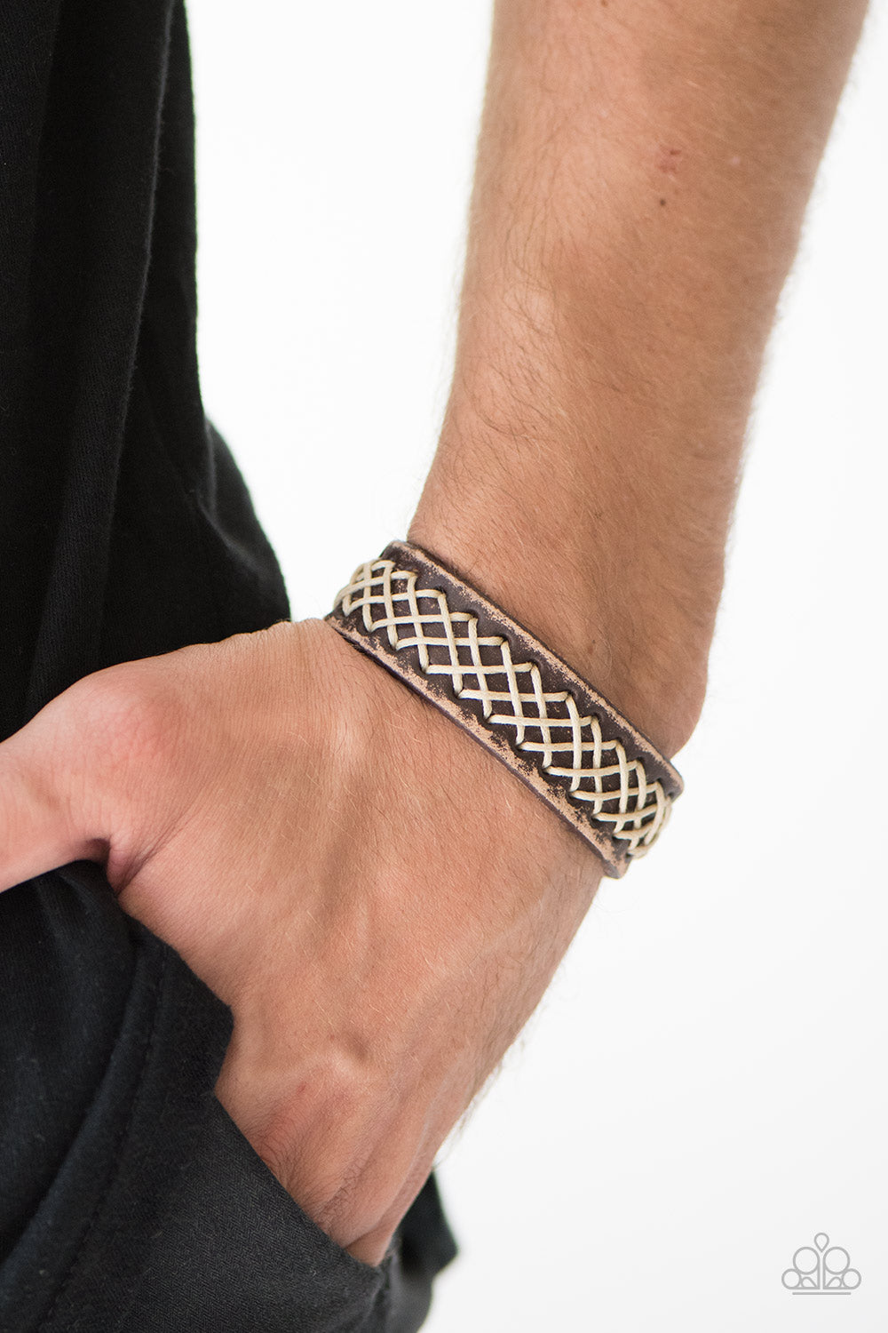 Paparazzi ♥ SURFS You Right! - Brown ♥  Bracelet