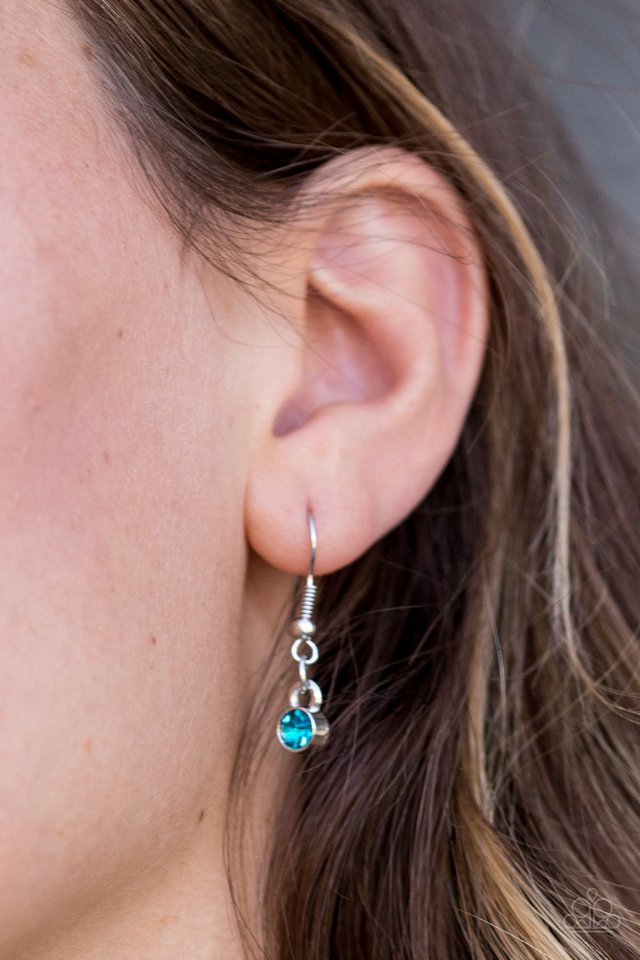 Paparazzi ♥ All I Need Is Glitter - Blue ♥ Necklace