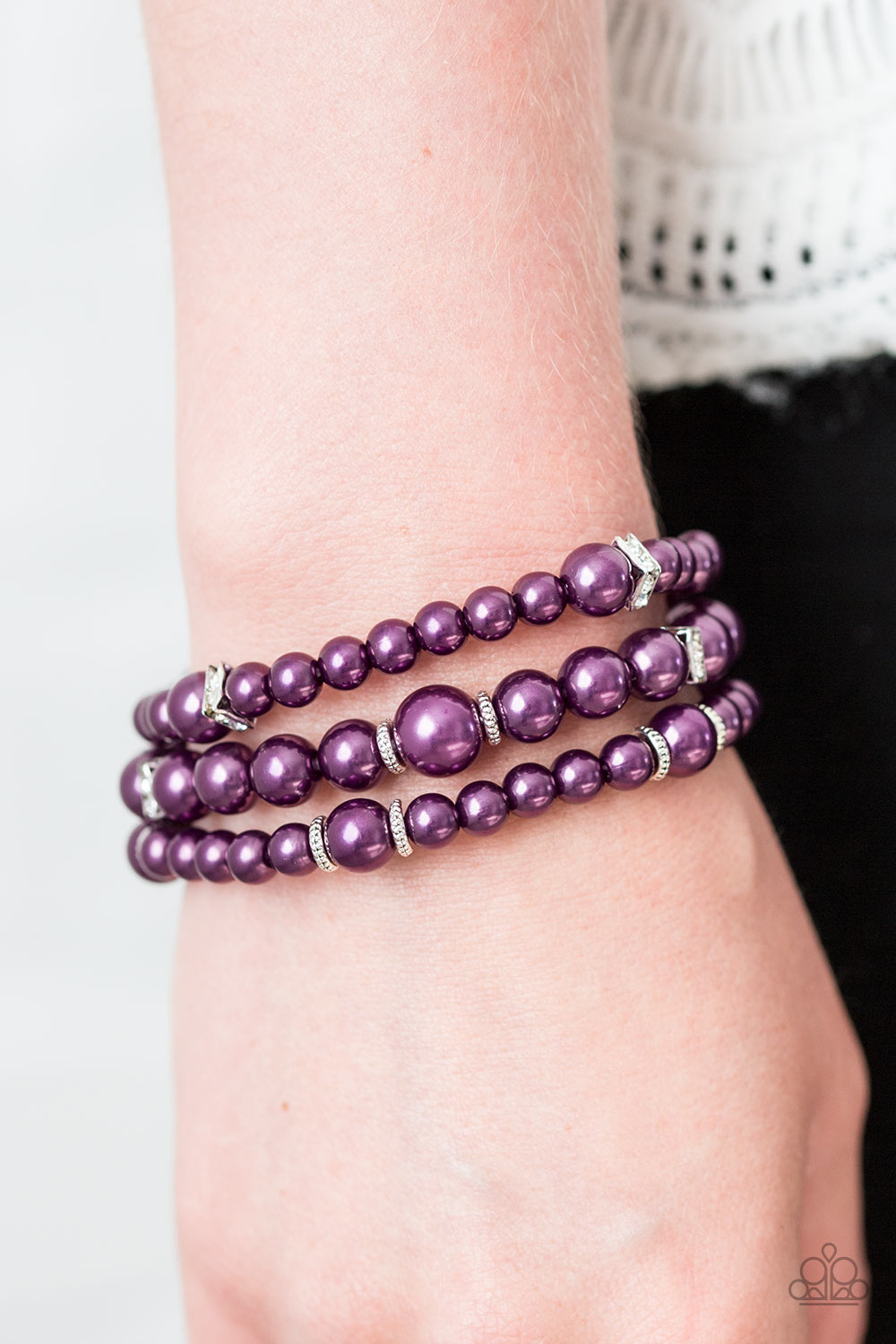 Paparazzi ♥ Money Drop - Purple ♥  Bracelet
