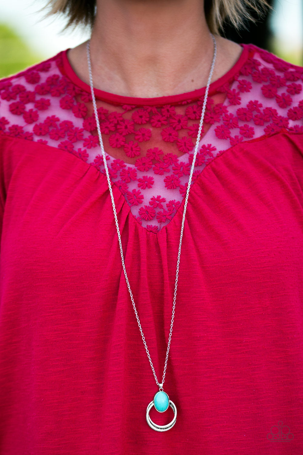 Paparazzi ♥ Contemporary ARTISAN - Blue ♥  Necklace