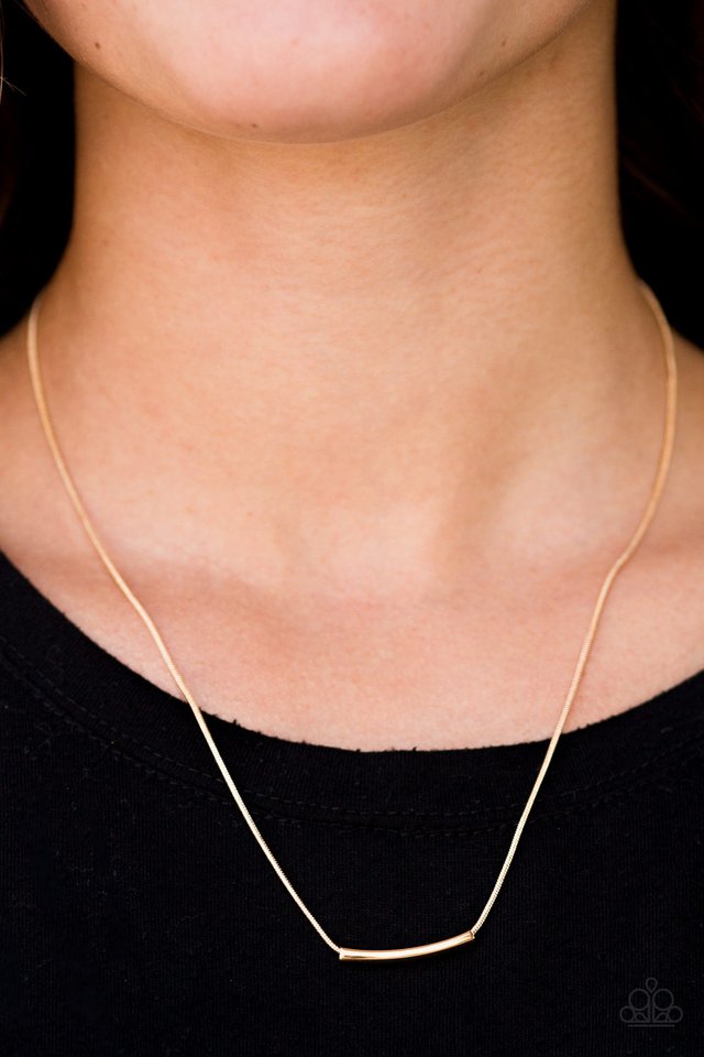 Paparazzi ♥ Ever So SERPENT - Gold ♥ Necklace