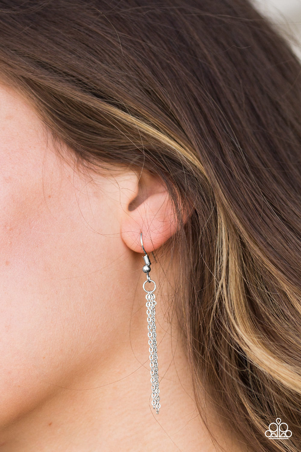 Paparazzi ♥ Sparkle Etiquette - White ♥  Necklace