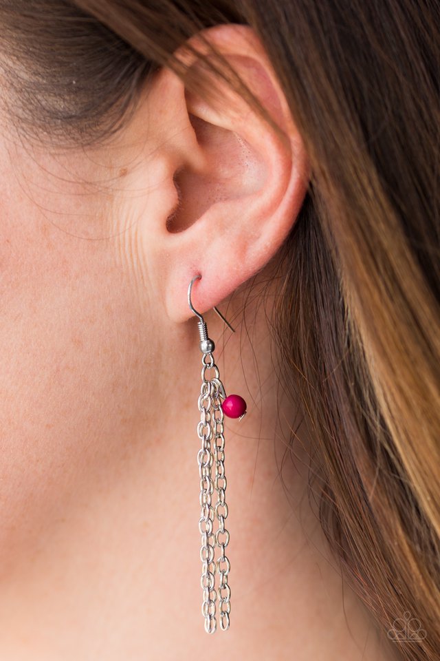 Paparazzi ♥ Pretty In Panama - Pink ♥ Necklace