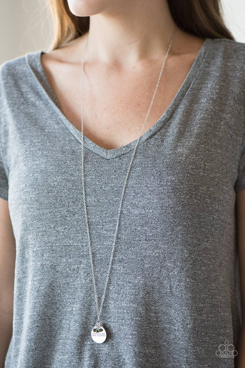 Paparazzi ♥ Sunny Dreams - Green ♥  Necklace