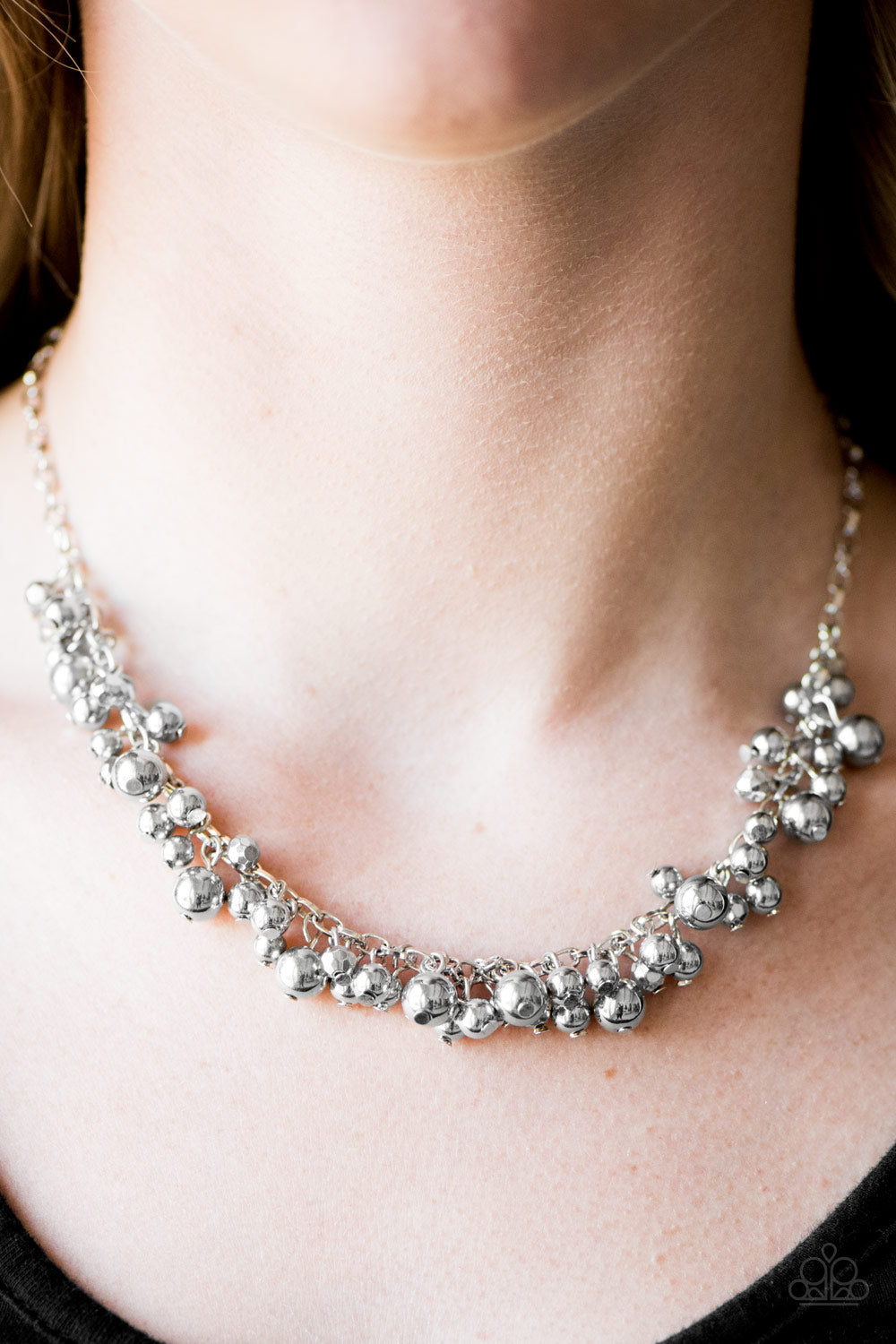 Paparazzi ♥ Belle Of The Ball - Silver ♥  Necklace