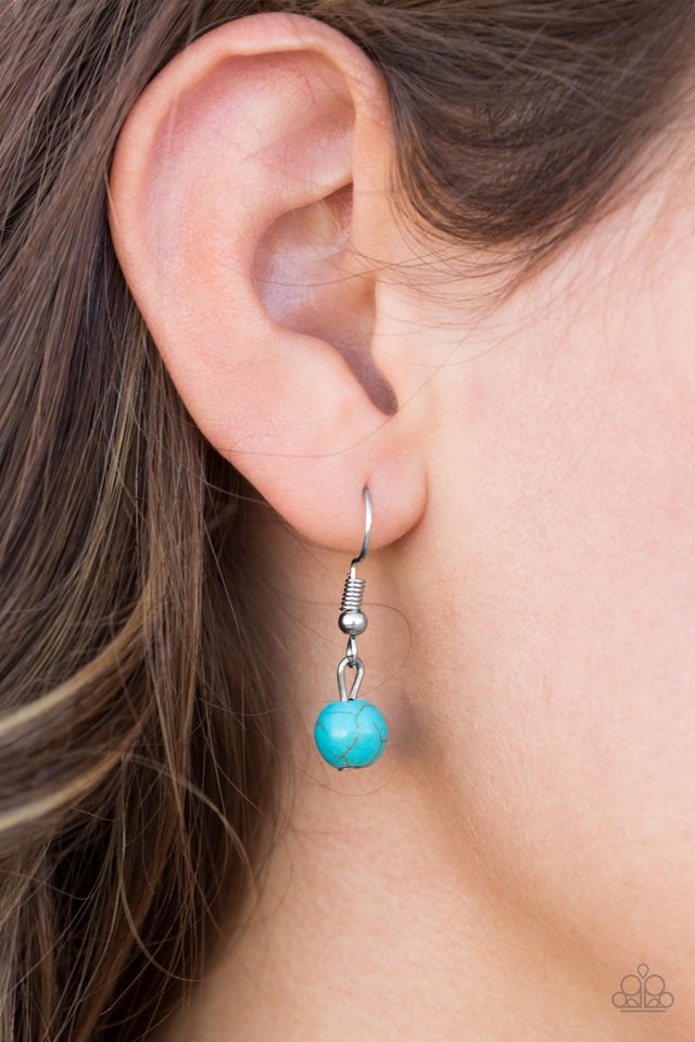 Paparazzi ♥ Sun and Sandstone - Blue ♥ Necklace