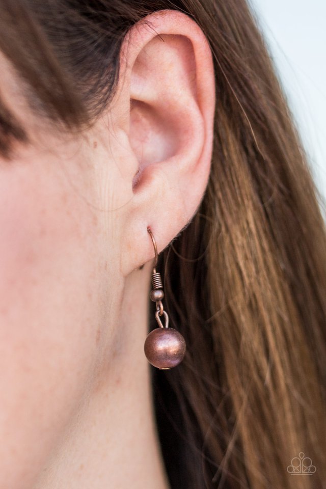 Paparazzi ♥ Fierce and Fab-YOU-lous! - Copper ♥ Necklace