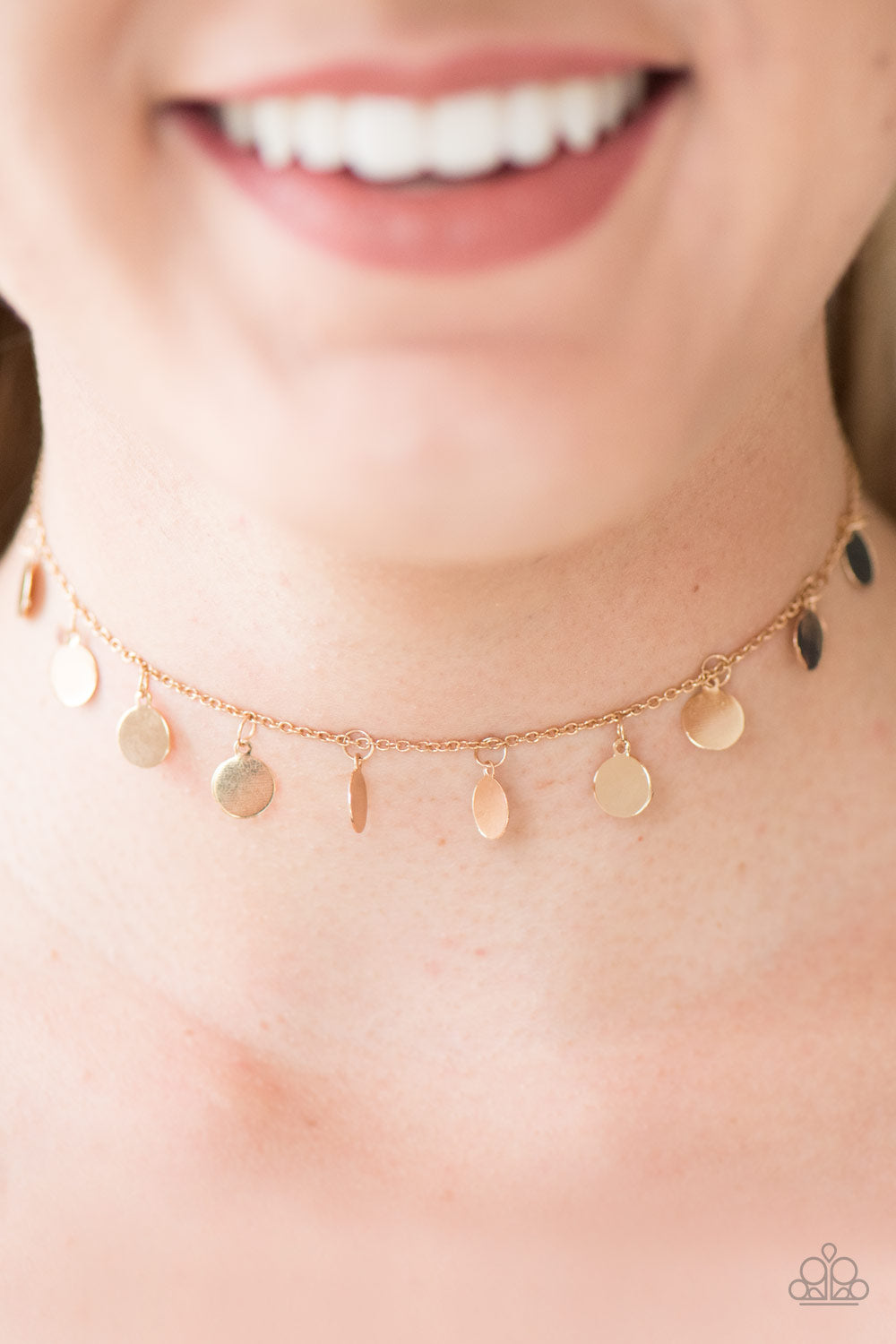 Paparazzi ♥ At First SPOTLIGHT - Gold ♥  Necklace