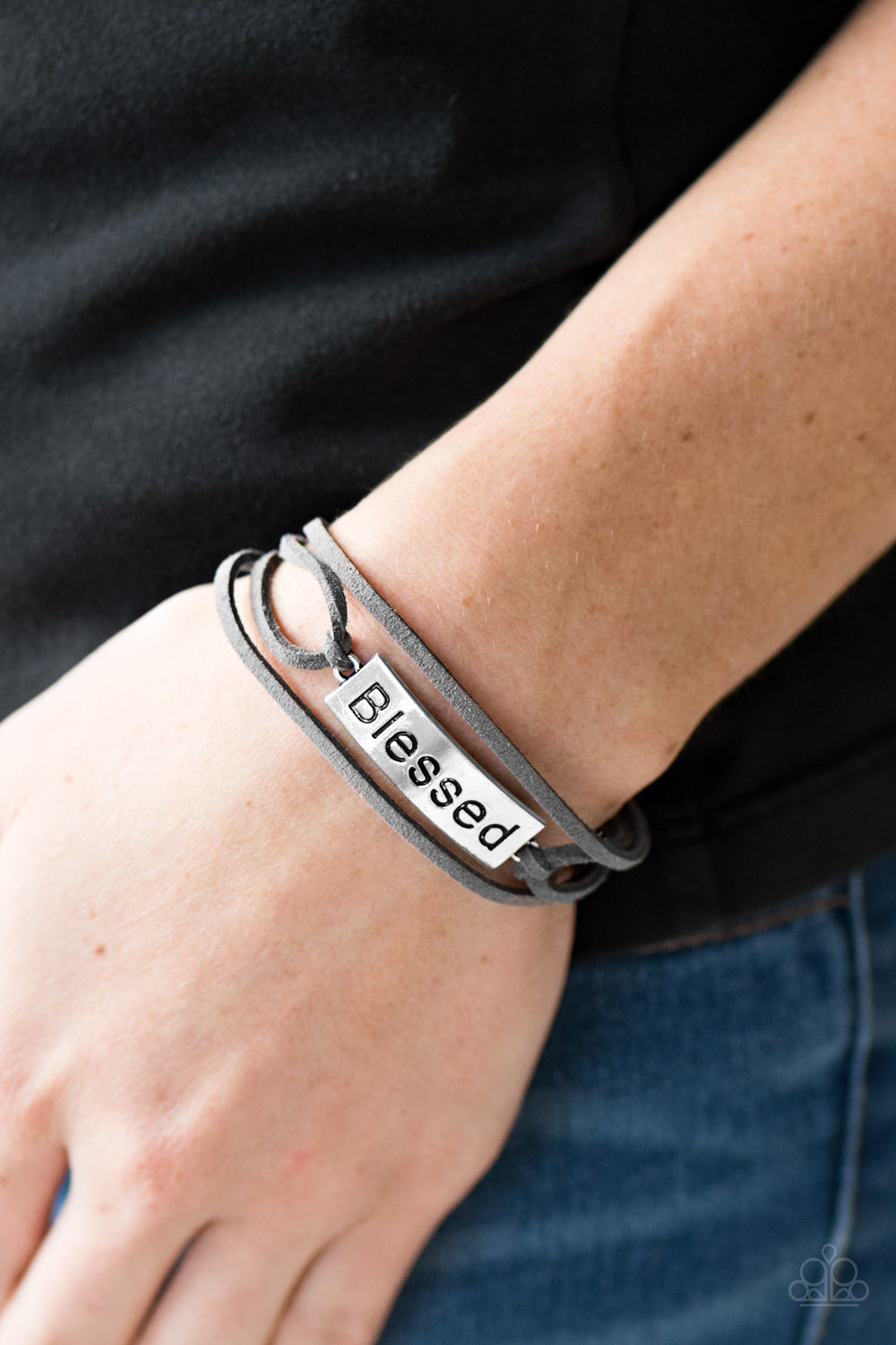 Paparazzi ♥ Feeling Blessed - Silver ♥  Bracelet