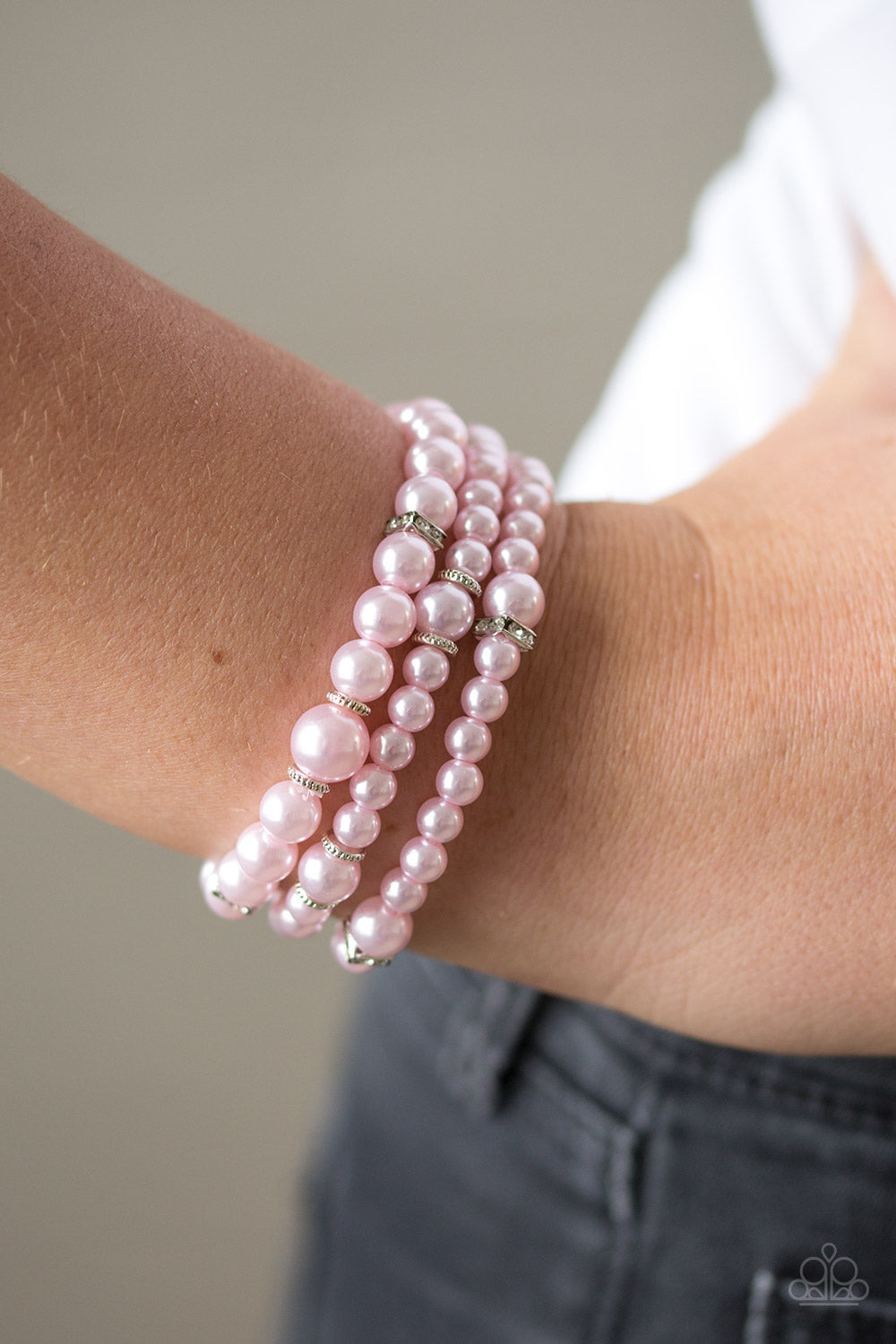 Paparazzi ♥ Money Drop - Pink ♥  Bracelet