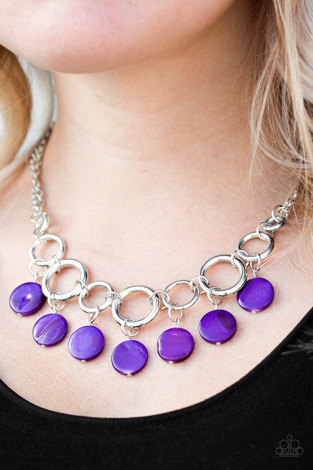 Paparazzi ♥ Coastal Adventure - Purple ♥  Necklace