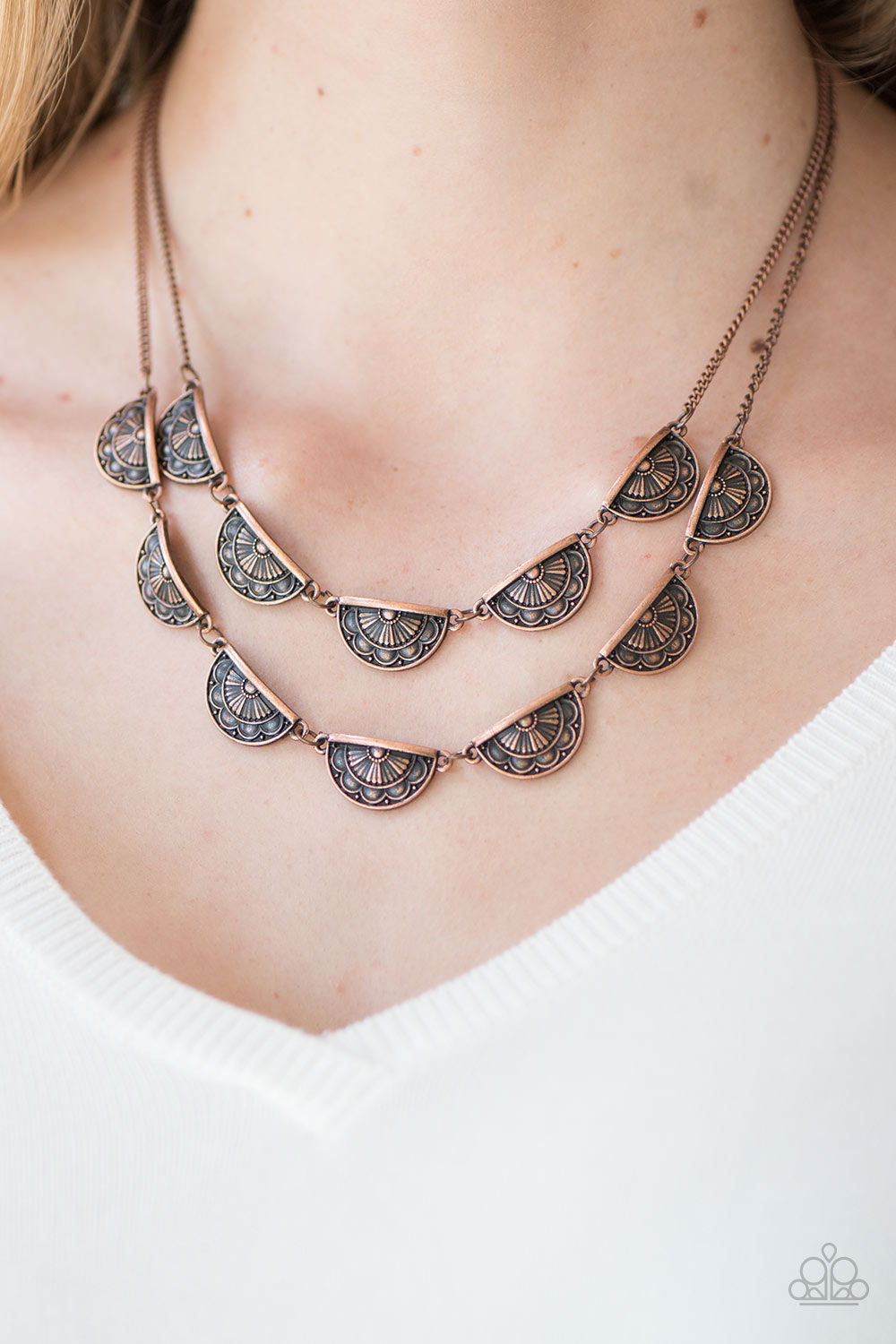 Paparazzi ♥ Harvest Harmony - Copper ♥  Necklace