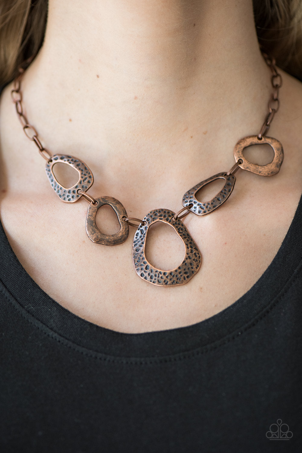Paparazzi ♥ Very CAVE-alier - Copper ♥  Necklace