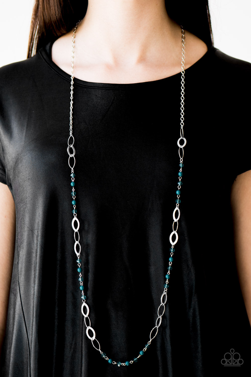 Paparazzi ♥ Sparkling Sophistication - Blue ♥  Necklace