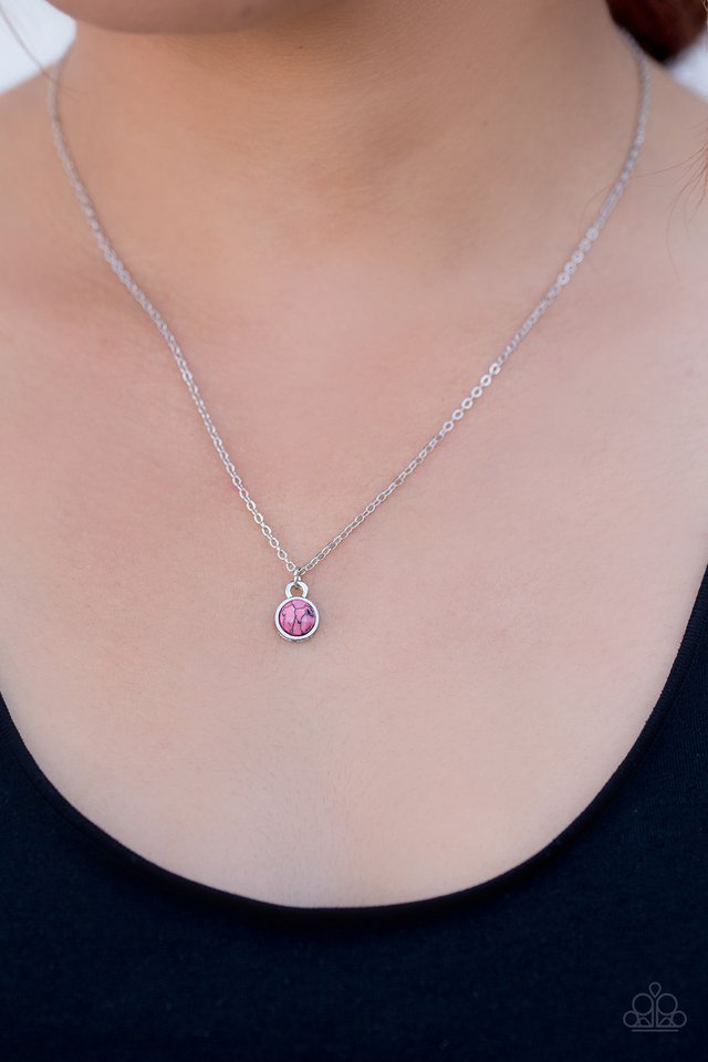 Paparazzi ♥ Creek Cadence - Orange ♥ Necklace