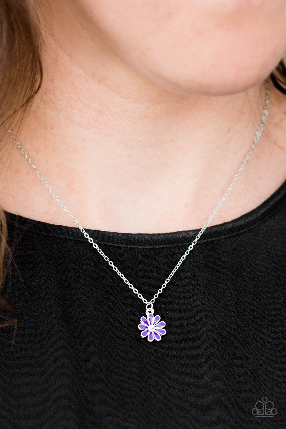 Paparazzi ♥ Flower Formal - Purple ♥  Necklace