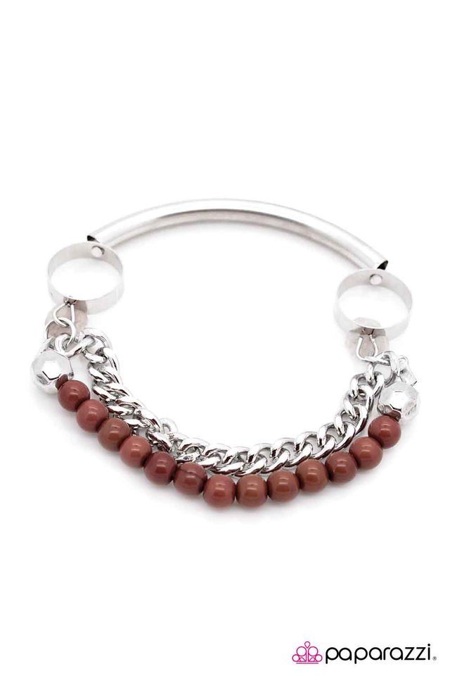 Paparazzi ♥ Wined and Dined - Brown ♥ Bracelet