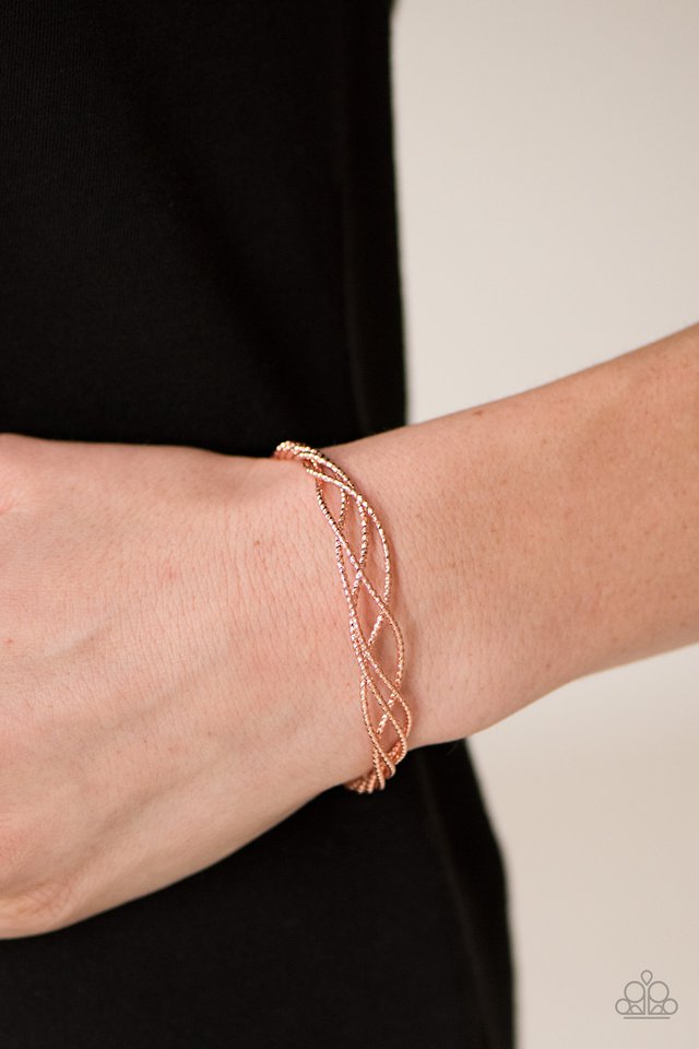 Paparazzi ♥ City Life - Copper ♥ Bracelet