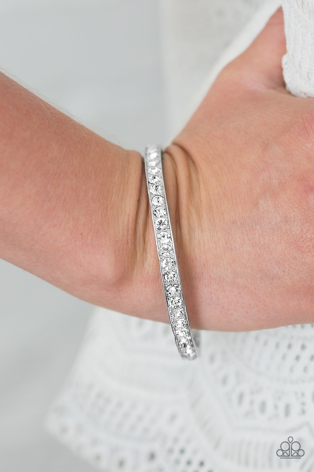 Paparazzi ♥ Laid-Back Luxury - White ♥  Bracelet