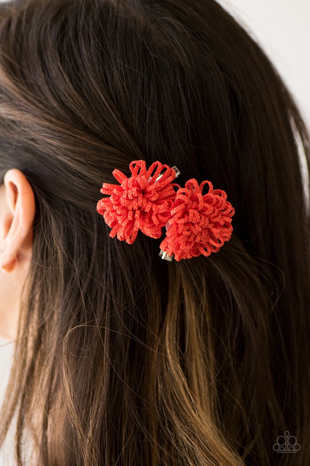 Paparazzi ♥ Dont GROW There! - Orange ♥ Hair Clip