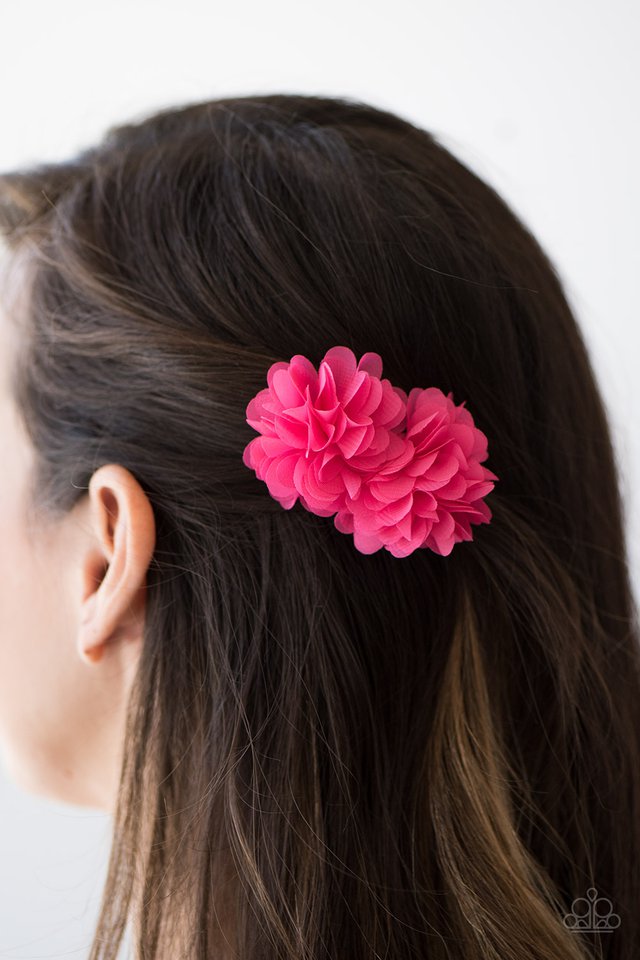 Paparazzi ♥ Glam For All Seasons - Pink ♥ Hair Clip
