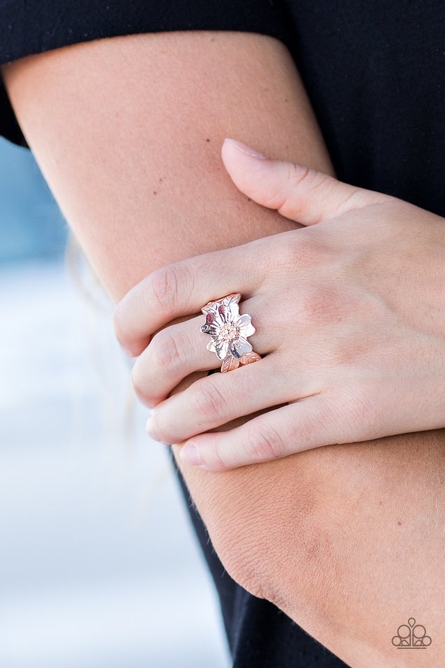 Paparazzi ♥ Rio Retreat - Rose Gold ♥ Ring
