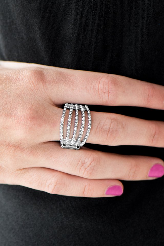 Paparazzi ♥ Ready or DOT - Silver ♥ Ring