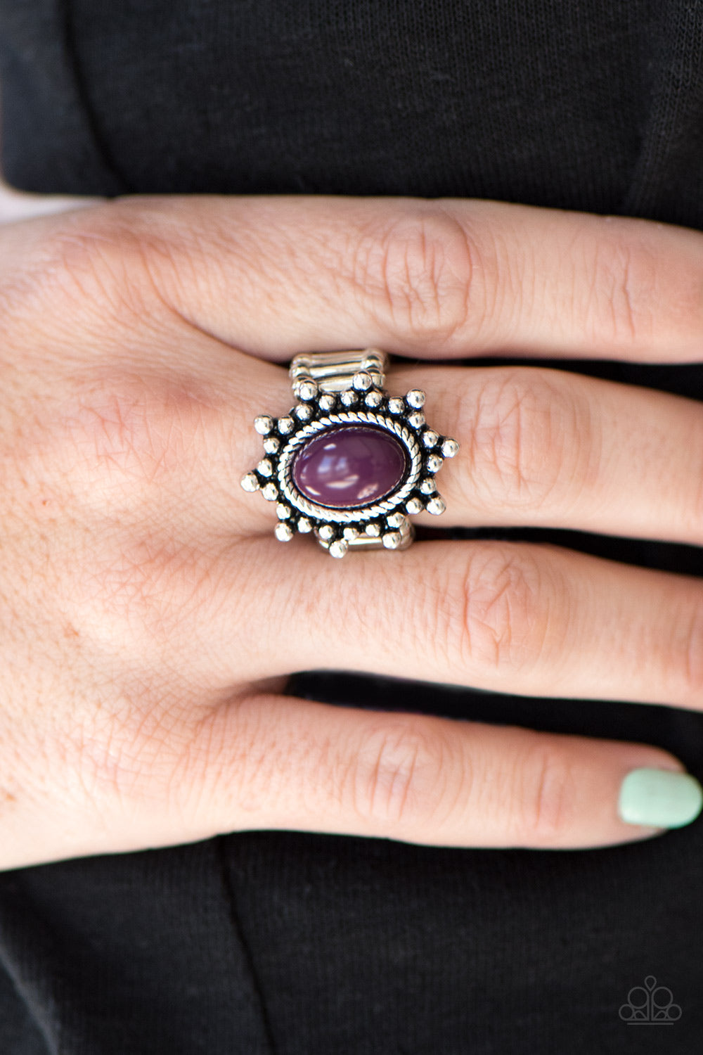 Paparazzi ♥ Seasonal Sunshine - Purple ♥  Ring