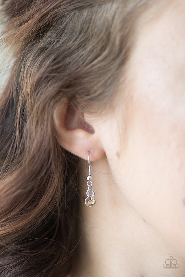 Paparazzi ♥ Moonlit Metro - Brown ♥ Necklace