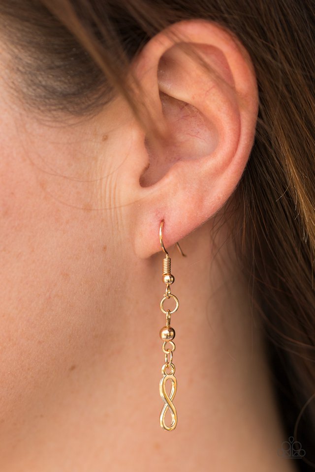 Paparazzi ♥ Infinite Beauty - Gold ♥ Necklace