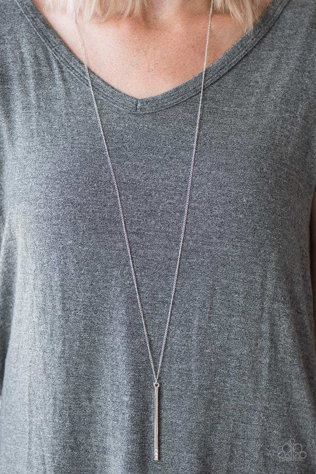 Paparazzi ♥ City Escape - White ♥ Necklace