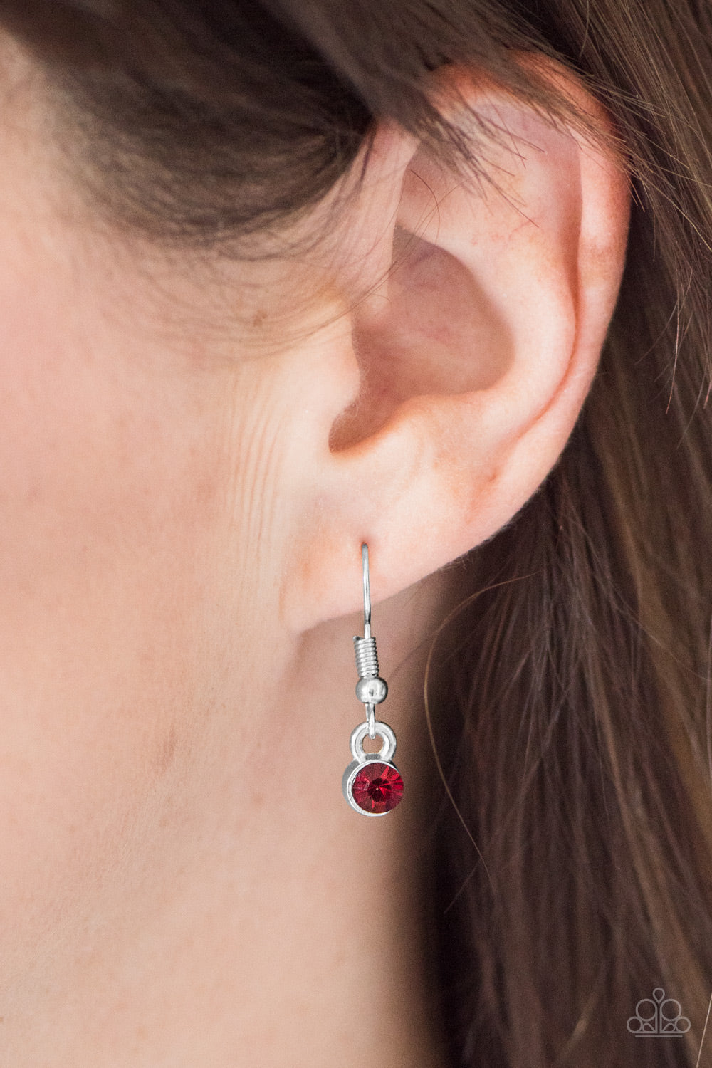 Paparazzi ♥ Stay Sparkly - Red ♥  Necklace