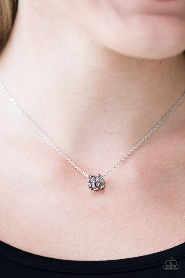 Paparazzi ♥ Sparkle Etiquette - Purple ♥ Necklace