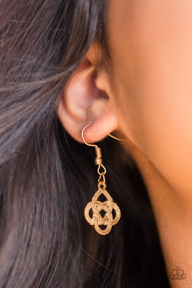 Paparazzi ♥ Cunning Cleopatra - Gold ♥ Necklace