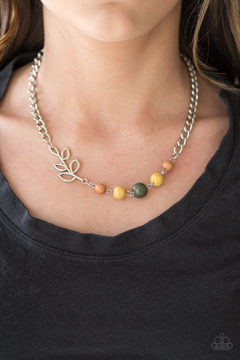 Paparazzi ♥ Autumn Allure - Multi ♥  Necklace