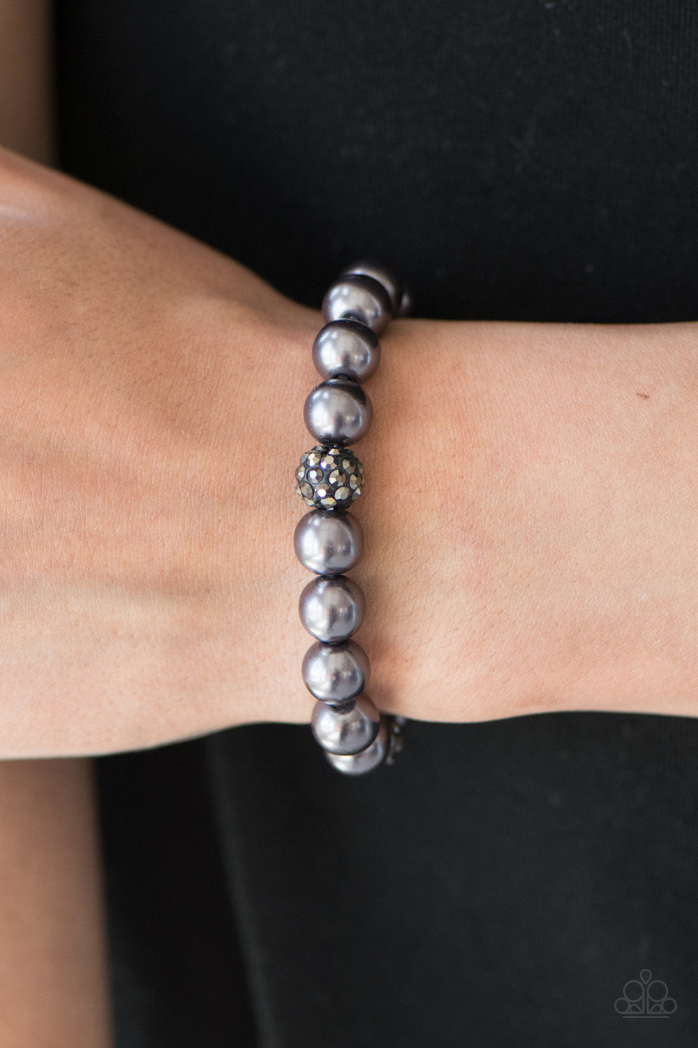 Paparazzi ♥ Takes One To GLOW One - Black ♥  Bracelet