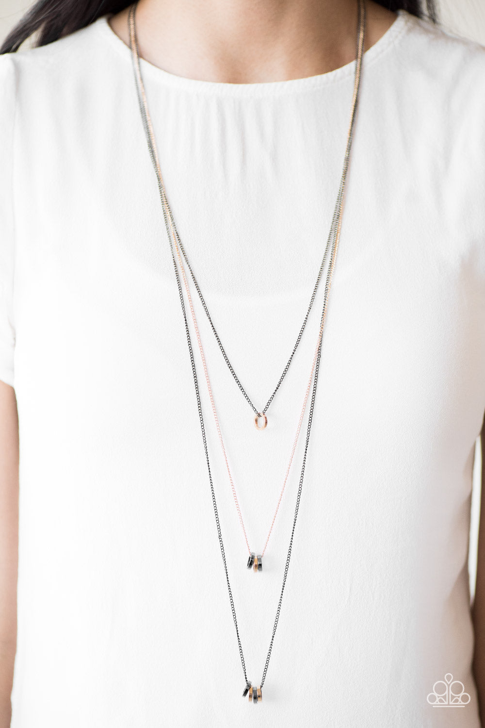 Paparazzi ♥ Industrial Storm - Multi ♥  Necklace