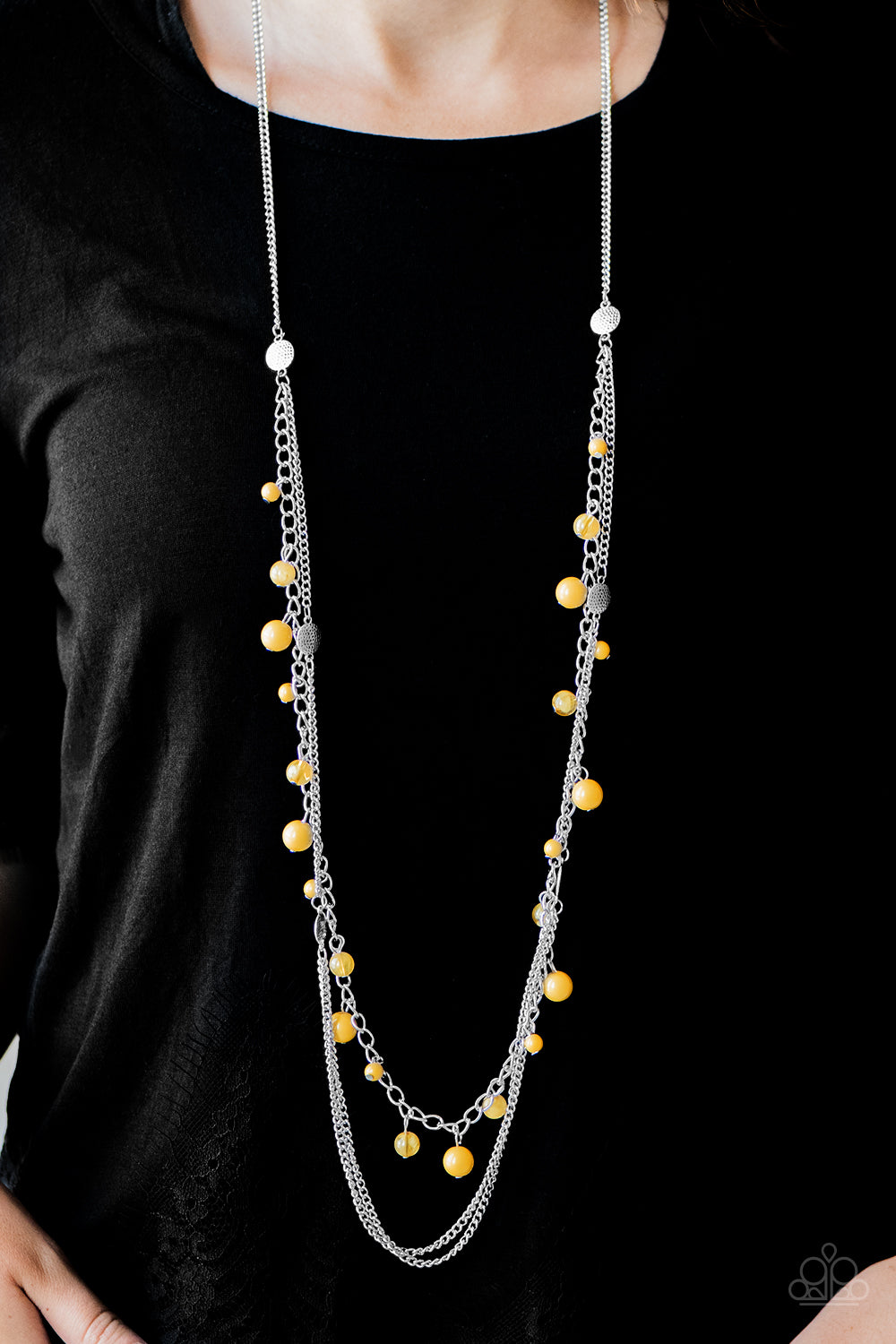Paparazzi ♥ Color Spree - Yellow ♥  Necklace