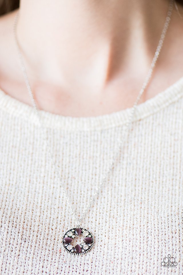 Paparazzi ♥ Eyes On The Prize - Purple ♥ Necklace