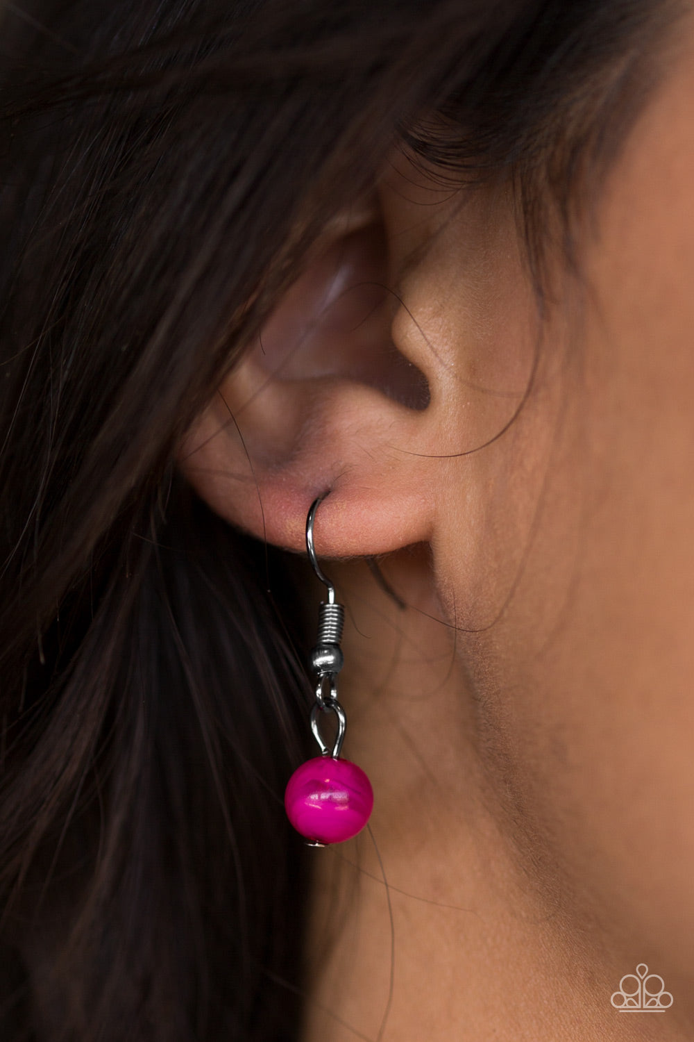 Paparazzi ♥ Coyly Colorful - Pink ♥  Necklace