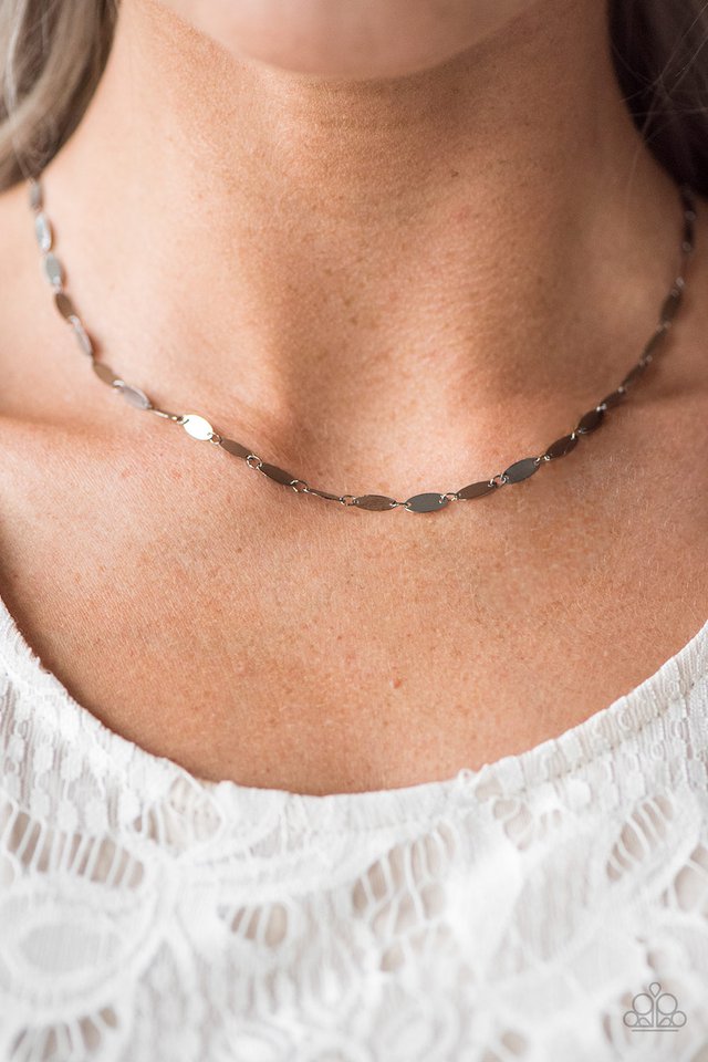 Paparazzi ♥ Make A FLASH - Black ♥ Necklace