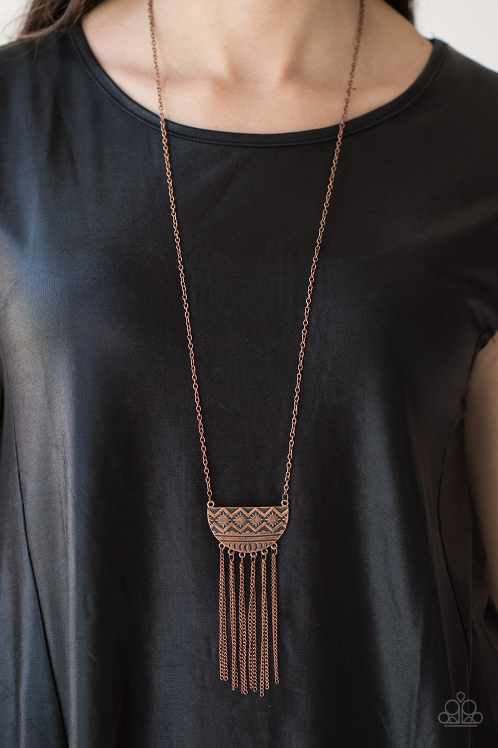 Paparazzi ♥ Incredibly Incan - Copper ♥  Necklace