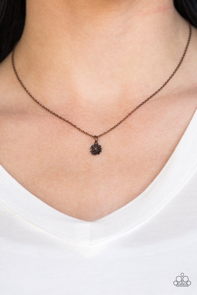 Paparazzi ♥ Carnation Coronation - Copper ♥ Necklace